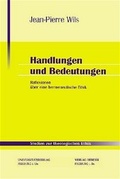 Cover: Handlungen und Bedeutungen - Academic Press Fribourg