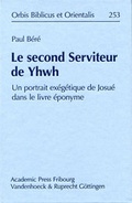 Cover: Le second Serviteur de Yhwh - Academic Press Fribourg