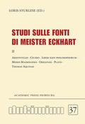 Cover: Studi sulle fonti di Meister Eckhart II - Academic Press Fribourg