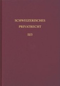 Cover: Bd. II/3: Einleitung und Personenrecht. Dritter Teilband - Helbing & Lichtenhahn
