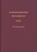 Cover: Bd. VIII/5: Handelsrecht. Die Genossenschaft - Helbing & Lichtenhahn