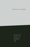 Cover: Pl&ouml;tzlich liegt da Sprache rum - BoD - Books on Demand