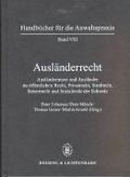 Cover: Ausl&auml;nderrecht - Helbing & Lichtenhahn