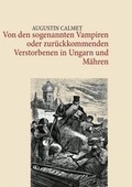 Cover: Von Den Sogenannten Vampiren Oder Zuruckkommenden Verstorbenen in Ungarn Und Mahren - Books on Demand