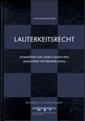 Cover: Lauterkeitsrecht - Helbing & Lichtenhahn