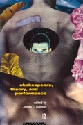 Cover: Shakespeare, Theory and Performance - Routledge