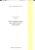 Cover: Swiss Corporate Finance and Capital Marktets - Legal Aspects - Helbing & Lichtenhahn