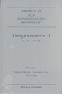 Cover: Obligationenrecht (OR I + OR II) - Helbing & Lichtenhahn