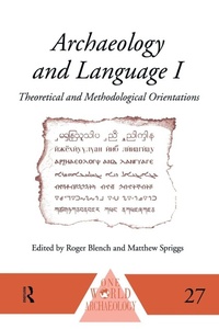 Enlarge image Cover: Archaeology and Language I - Routledge