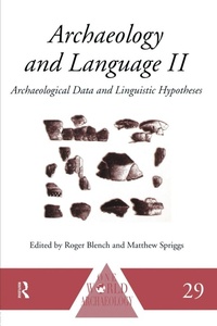 Enlarge image Cover: Archaeology and Language II - Routledge