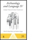 Cover: Archaeology and Language IV - Routledge