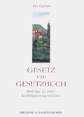Cover: Gesetz und Gesetzbuch - Helbing & Lichtenhahn