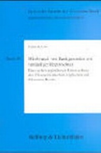 Abbildung von: Missbrauch von Bankgarantien und vorläufiger Rechtsschutz - Helbing & Lichtenhahn
