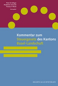 Enlarge image Cover: Kommentar zum Steuergesetz des Kantons Basel-Landschaft - Helbing & Lichtenhahn