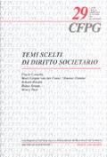 Cover: Temi scelti di diritto societario - Helbing & Lichtenhahn