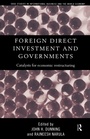 Cover: Foreign Direct Investment and Governments - Routledge