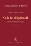 Cover: Code des obligations II - Helbing & Lichtenhahn
