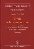 Cover: Droit de la consommation - Helbing & Lichtenhahn