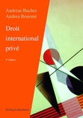 Cover: Droit international priv&eacute; - Helbing & Lichtenhahn