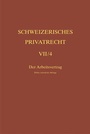 Cover: Der Arbeitsvertrag - Helbing & Lichtenhahn