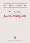 Cover: Datenschutzgesetz (DSG) - Helbing & Lichtenhahn