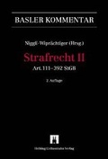 Cover: Strafgesetzbuch  I + II / Strafrecht - Helbing & Lichtenhahn