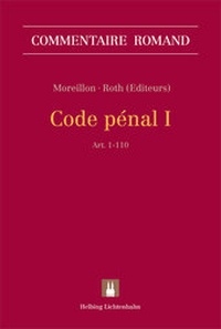 Enlarge image Cover: Code pénal I - Helbing & Lichtenhahn