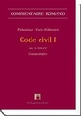 Cover: Code civil I - Helbing & Lichtenhahn