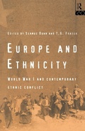 Cover: Europe and Ethnicity - Routledge