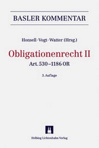 Enlarge image Cover: Obligationenrecht II - Helbing & Lichtenhahn