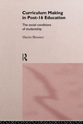 Cover: Curriculum Making in Post-16 Education - Routledge