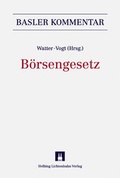 Cover: B&ouml;rsengesetz (BEHG) - Helbing & Lichtenhahn