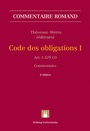 Cover: Code des obligations I - Helbing & Lichtenhahn