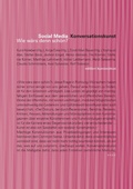 Cover: Social Media_Konversationskunst. Wie w&auml;rs denn sch&ouml;n? - BoD - Books on Demand