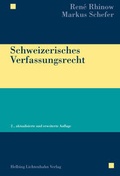 Cover: Schweizerisches Verfassungsrecht - Helbing & Lichtenhahn