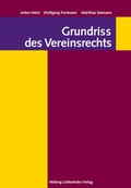 Cover: Grundriss des Vereinsrechts - Helbing & Lichtenhahn