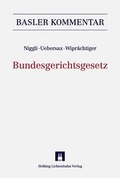 Cover: Kommentar zum Bundesgerichtsgesetz (BGG) - Helbing & Lichtenhahn