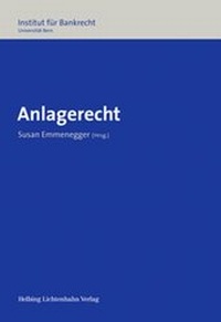 Abbildung von: Anlagerecht - Helbing & Lichtenhahn