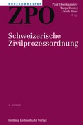 Cover: Kurzkommentar ZPO - Helbing & Lichtenhahn