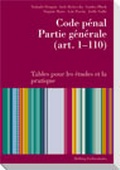 Cover: Code p&eacute;nal partie g&eacute;n&eacute;rale (art. 1-110) - Helbing & Lichtenhahn