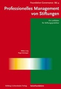 Cover: Professionelles Management von Stiftungen - Helbing & Lichtenhahn