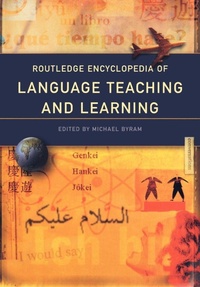 Enlarge image Cover: Routledge Encyclopedia of Language Teaching and Learning - Routledge