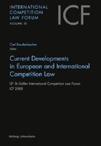 Abbildung von: Current Developments in European and International Competition Law - Helbing & Lichtenhahn