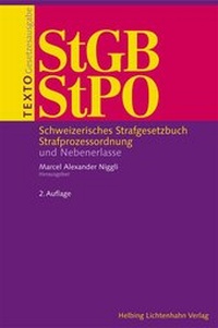 Enlarge image Cover: Texto StGB/StPO - Helbing & Lichtenhahn