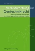 Cover: Verantwortung im Gentechnikrecht - Helbing & Lichtenhahn