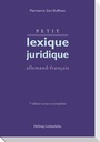 Cover: Petit lexique juridique - Helbing & Lichtenhahn