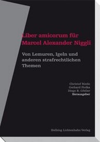 Enlarge image Cover: Liber amicorum für Marcel Alexander Niggli - Helbing & Lichtenhahn
