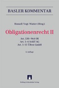 Cover: Basler Kommentar OR I + OR II + ZGB I + ZGB II + Aktualisierungsband... / Basler Kommentar OR I + OR II / Basler Kommentar OR I + OR II + ZGB I + ZGB II + Aktualisierungsband... / Obligationenrecht II - Helbing & Lichtenhahn