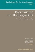 Cover: Prozessieren vor Bundesgericht - Helbing & Lichtenhahn