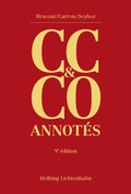 Cover: Code civil suisse et Code des obligations annot&eacute;s (CC & CO) - Helbing & Lichtenhahn